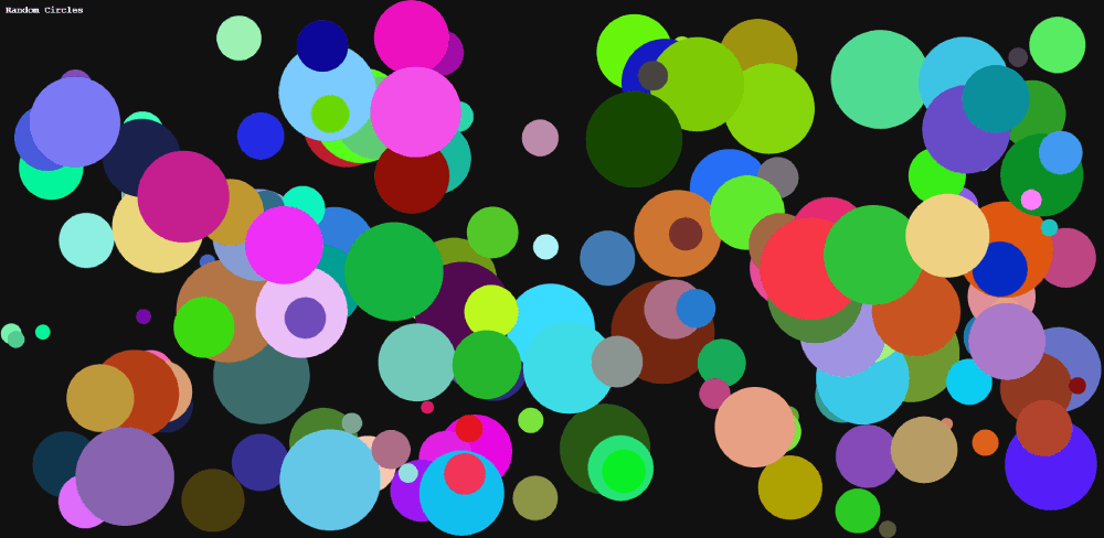 Random Circles